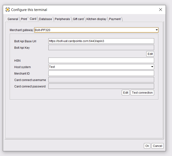 iPP320 Configuration - Knowledge Base